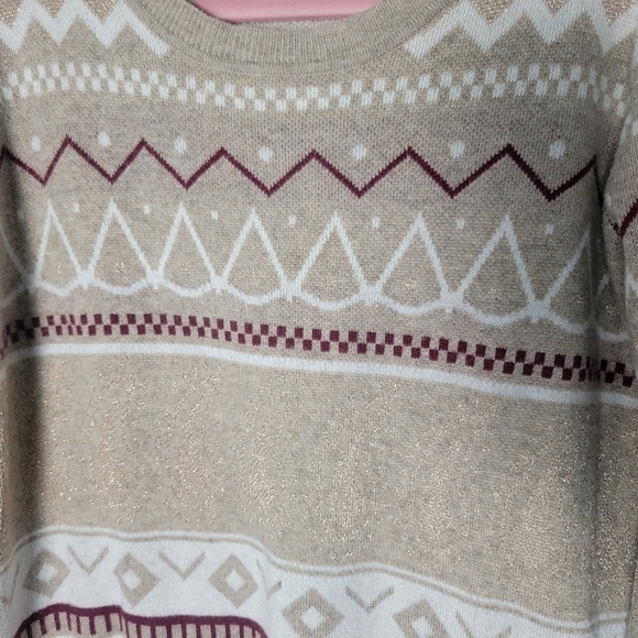 Acrylic vintage sparkle sweater - Picture 2 of 10